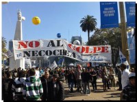 no al golpe contra tellechea