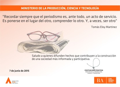 Tarjeta Día del Periodista2015