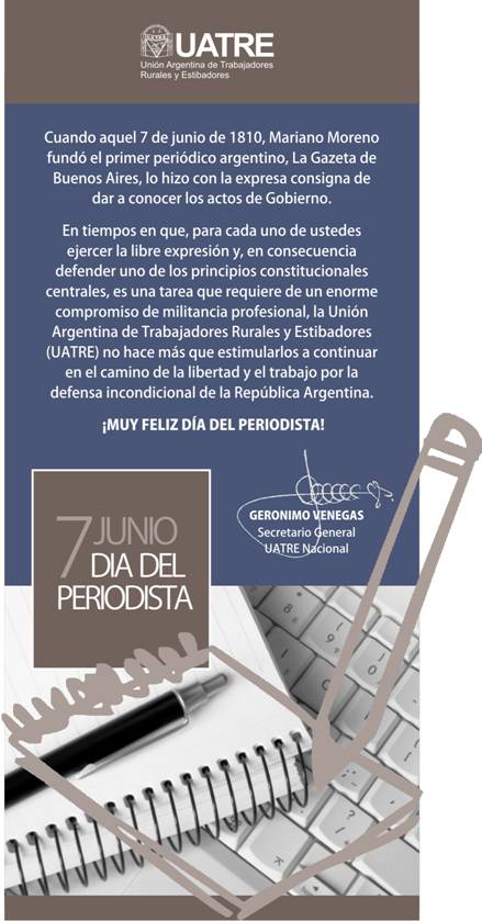 dia del periodista uatre