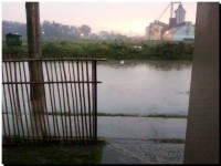 barrio 6 quequen inundado
