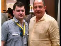 Con el Presidente de Costa Rica, Sr. Luis Guillermo Solís