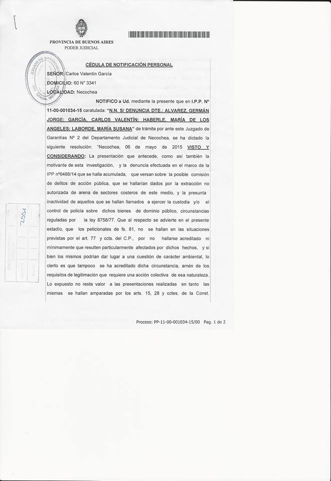 denuncia arena denegada 1