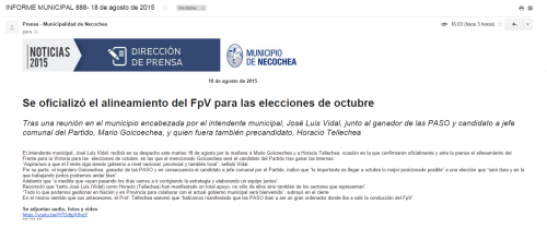boletin partidario