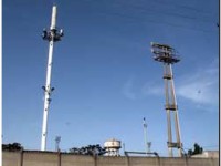 -NECOCHEA 01/11/ 12-SECCION REDACCION- -ANTENA EN RIVADAVIA- -FOTO ABEL DEL CASTELLO- -ECOS DIARIOS-