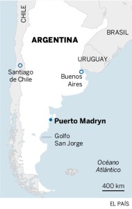 mapa de hundimiento buque chino por argentina