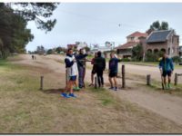 deportistas y el parque lillo