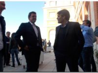 congreso UNA Facundo y Massa en balcón MDP A