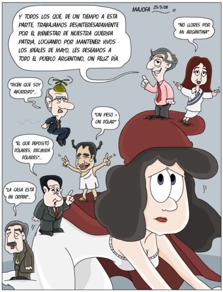 Sale con fritas… Humor político…