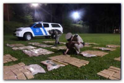 MISIONES: Secuestran 890 kilos de marihuana luego de dos operativos