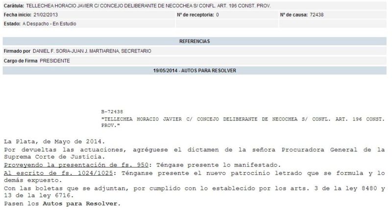 NECOCHEA: Novedades en el caso Tellechea