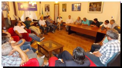 NECOCHEA: Gremialistas se reunieron por la tasa portuaria