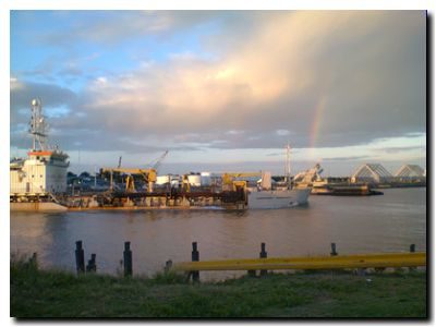 PUERTO QUEQUEN: Técnicas de dragado