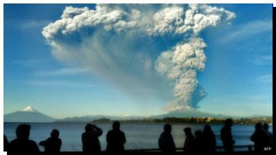 ALERTA roja en Chile por la sorpresiva erupción del volcán Calbuco