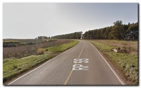 CORTE: En ruta 55 por arreglo de alcantarilla