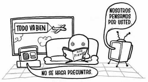 Sale con fritas los sábados… Humor político… o verdades que duelen…