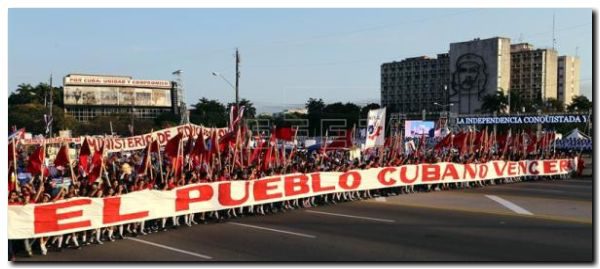 EL MUNDO: Cuba subraya el apego a los ideales revolucionarios en los actos del 1 de Mayo