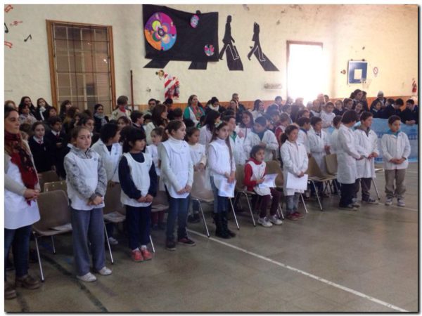 Concejales del FR participaron de la Jura de Bandera en el Interior