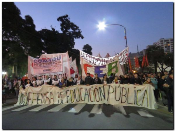 PARO: La docencia de las universidades nacionales se suma al paro y movilización del 15 de febrero
