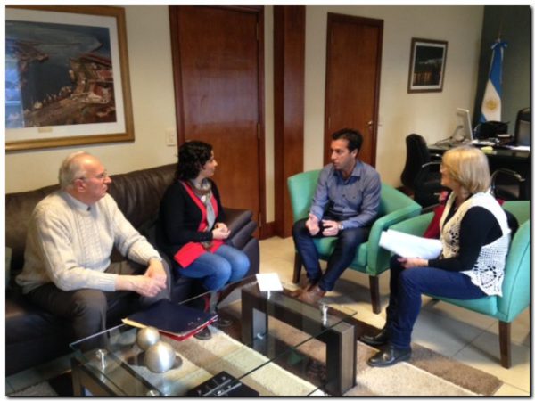 Reconocimiento de la Biblioteca al Consorcio de Puerto Quequén
