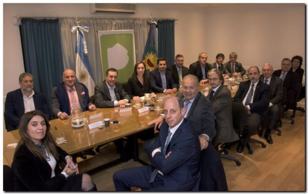 Vidal recibió el apoyo de rectores de universidades públicas a su reclamo por el Fondo del Conurbano