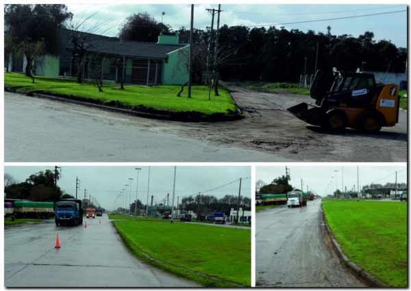 Cooperación entre Vialidad Provincial y Puerto Quequén
