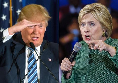 Hillary y Trump, los candidatos más ancianos