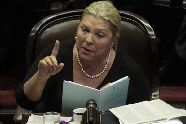 POLÍTICA: Carrió quiere justificar los cortes de luz