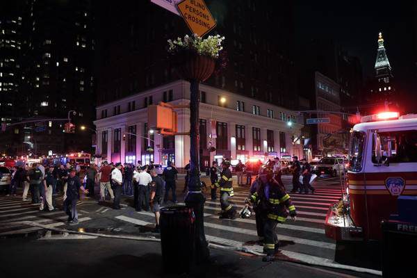 Fuerte explosión en Nueva York, 29 heridos leves