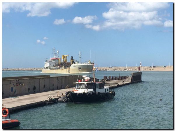 Dragando Puerto Quequén para potenciar la capacidad operativa