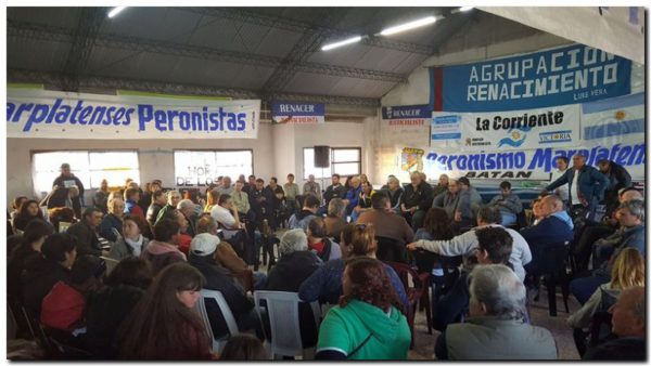 Plenario Peronista en Mar del Plata