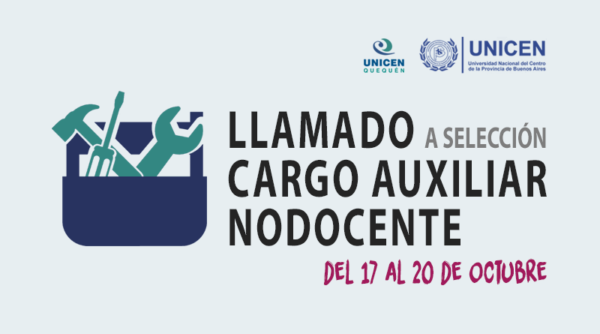 Llamado a selección cargo auxiliar no docente