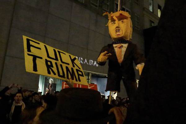 Ojo por ojo, diente por diente contra Trump