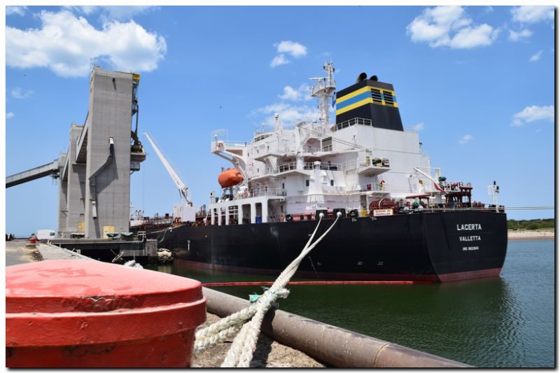 PUERTO QUEQUÉN: 7,5 Millones de Toneladas