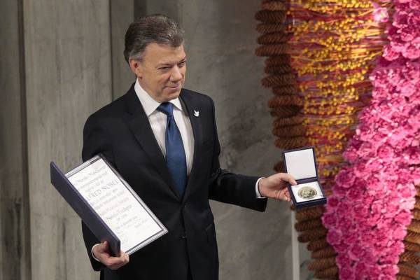 Santos, el hombre de la Paz