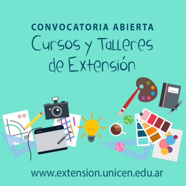 EDUCACIÓN: Convocatoria para Cursos y Talleres de Extensión de UNICEN