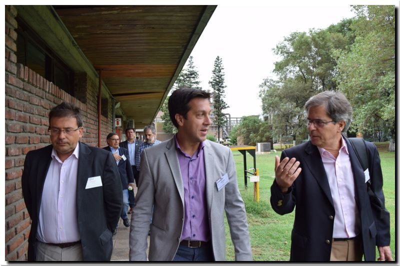 PUERTO QUEQUEN: Visita de autoridades del Puerto de Las Palmas