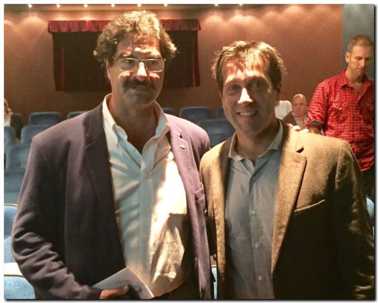 PUERTO QUEQUÉN: Arturo Rojas junto al Ministro de Agroindustria Leonardo Sarquis