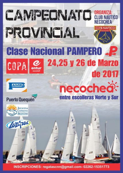 PUERTO QUEQUÉN será el escenario del Campeonato Provincial de Regata