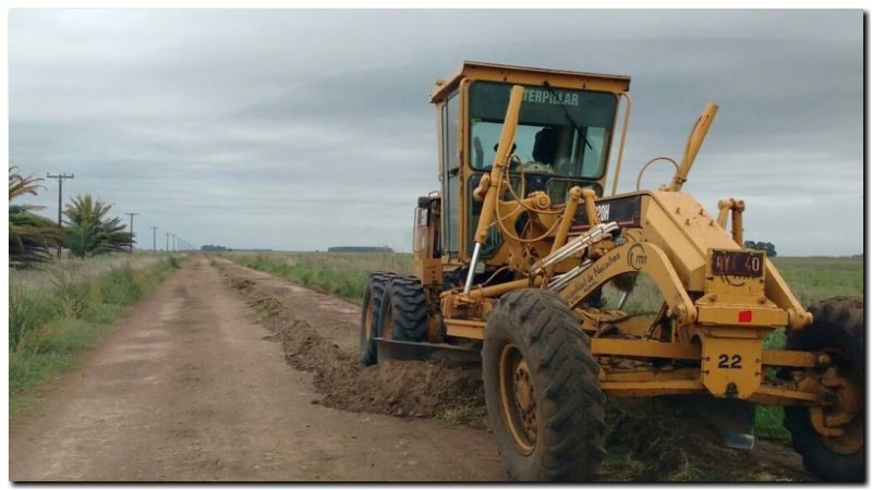NECOCHEA: Numerosas tareas del Ente Vial Rural
