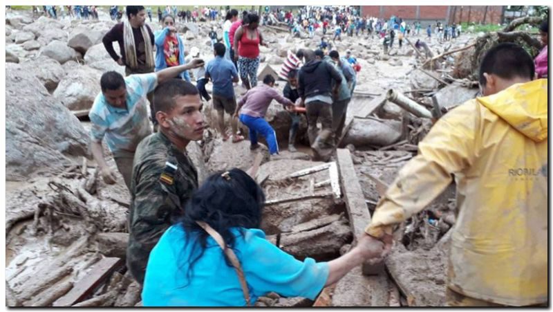 COLOMBIA: Una avalancha causa al menos 193 muertos