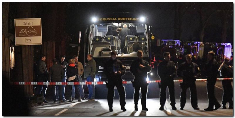 EL MUNDO: La policía alemana investiga una carta que asume la autoría del ataque al autobús del Borussia