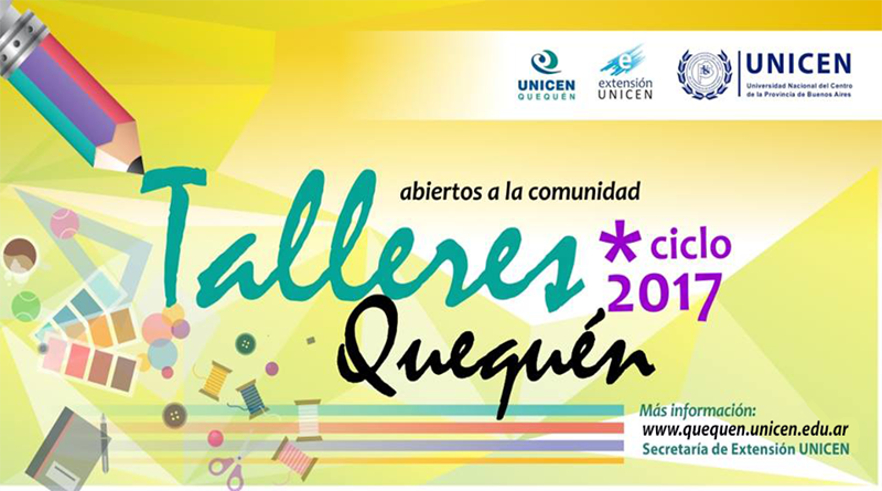 QUEQUÉN: Se extiende periodo de inscripción para talleres de la UNICEN