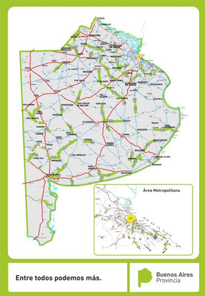 PROVINCIA: Licitan obras viales en 87 rutas y caminos que atraviesan 91 municipios