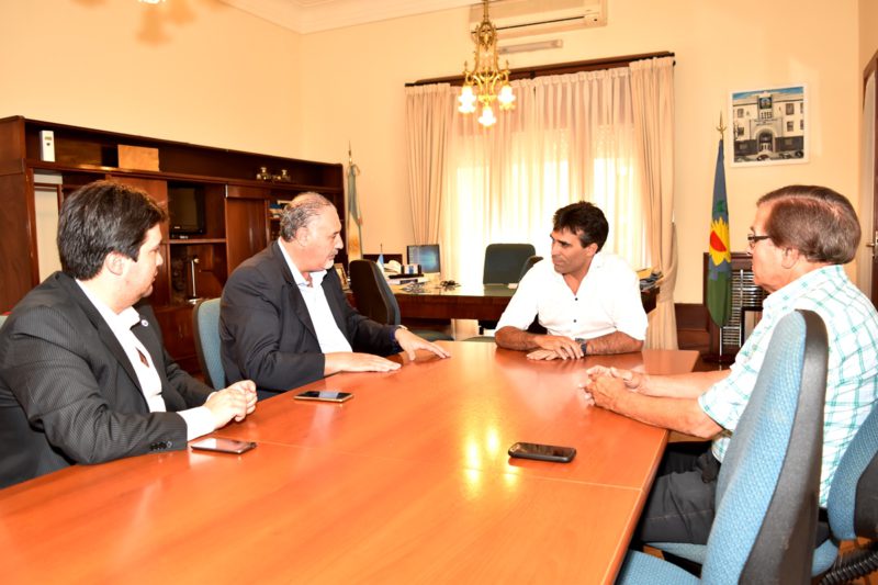 NECOCHEA: López recibió al rector de la Universidad Nacional de Mar del Plata