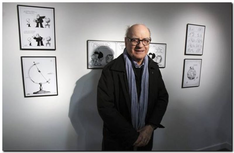 «No refleja mi posición». Quino, contra la Mafalda de pañuelo celeste