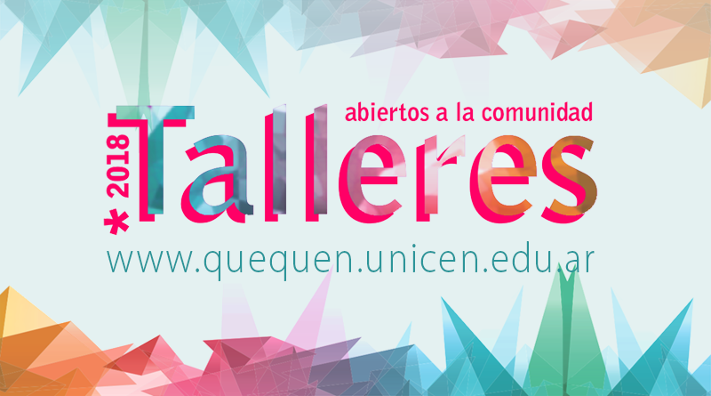 EDUCACIÓN: Inscripción talleres arancelados abiertos a la comunidad