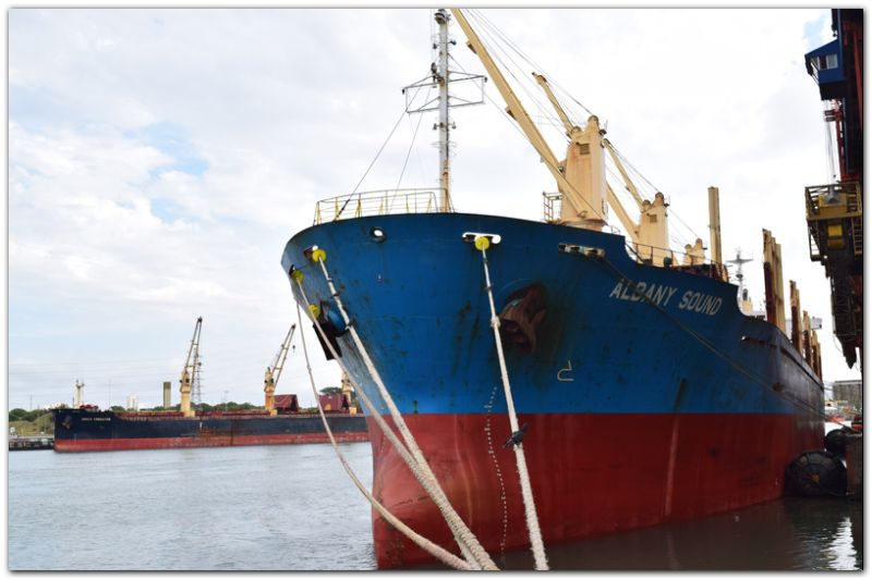PUERTO QUEQUÉN: Más cargas en el primer trimestre