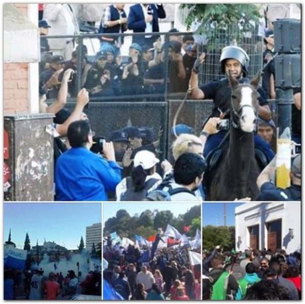GREMIALES: Repudiamos la escalada represiva contra trabajadores/as estatales