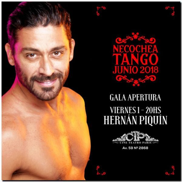 NECOCHEA: Con Hernán Piquín, arrancó la Ruta del Tango