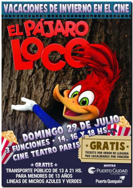 Puerto Ciudad cierra las vacaciones de invierno con el mejor cine infantil